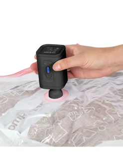 Elektrische Luftpumpe in Schwarz