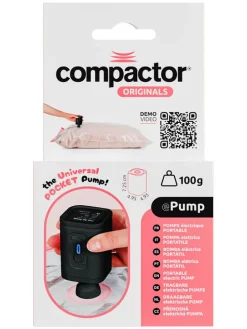 Elektrische Luftpumpe in Schwarz