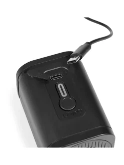 Elektrische Luftpumpe in Schwarz