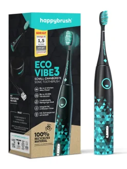 Elektrische Zahnbürste "Eco V3 Black-Mint" in Schwarz