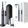 Elektrische Zahnbürste "iO Series 9 + 2. Handstück & Reiseetui" in Schwarz/Rose