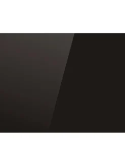 Elektrischer Trägheitsheizkörper "Glass" in Schwarz