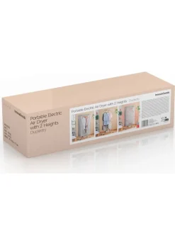 Elektrischer Wäschetrockner in Blau - (B)70 x (H)150 x (T)45 cm