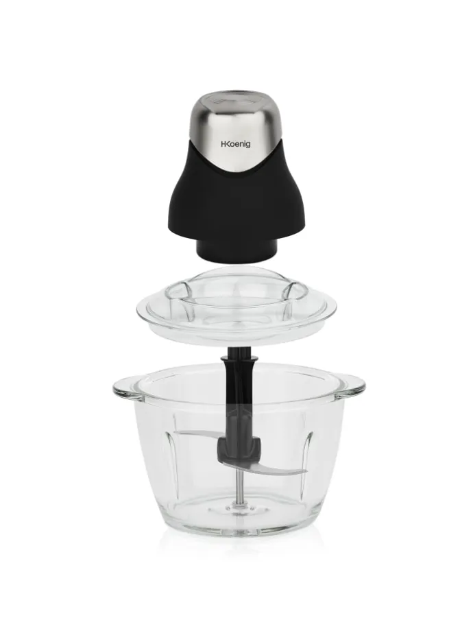 Elektrischer Zerkleinerer LEO8 in Transparent