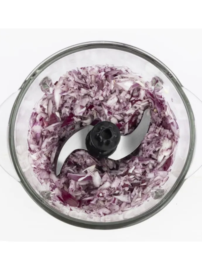 Elektrischer Zerkleinerer LEO8 in Transparent