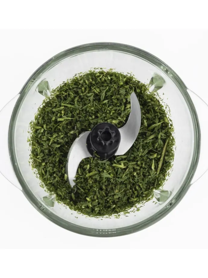 Elektrischer Zerkleinerer LEO8 in Transparent