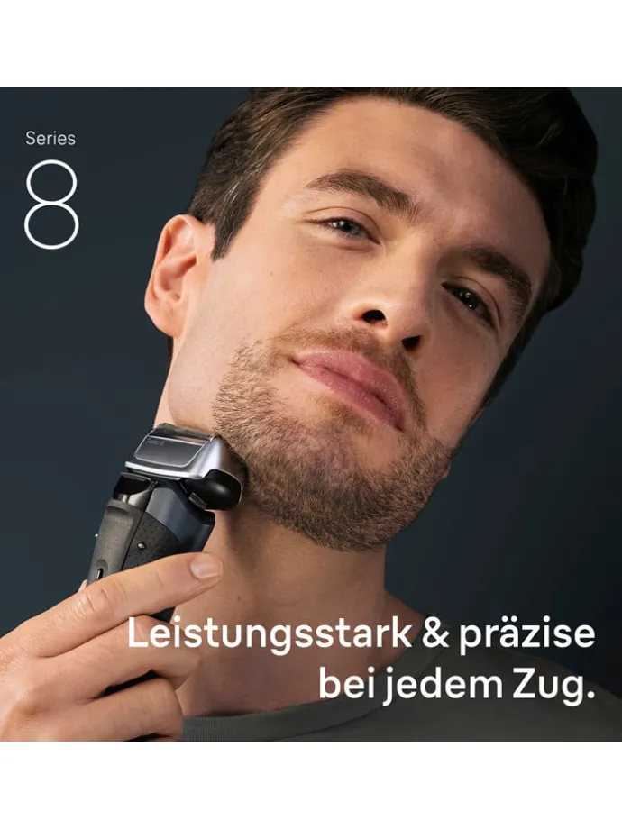 Elektrorasierer "Series 8 8663cc" in Schwarz