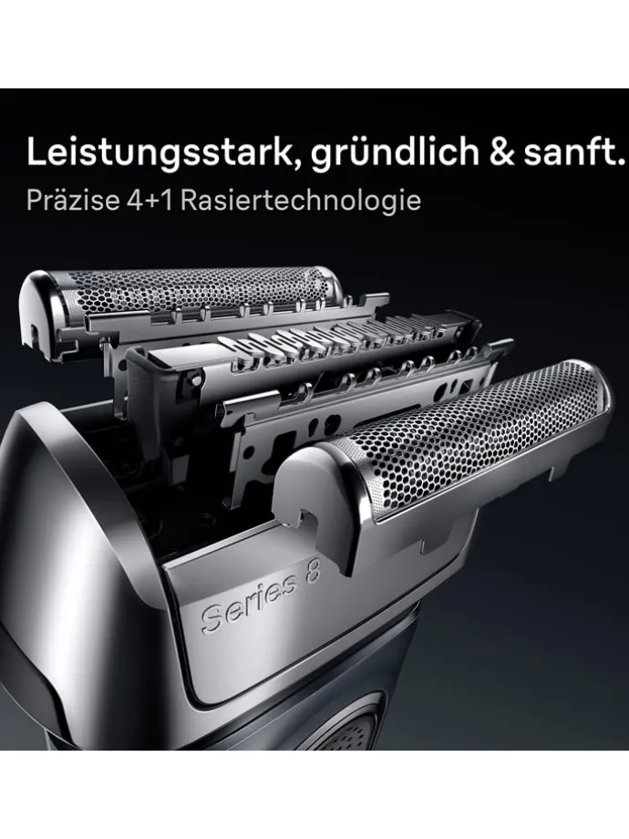 Elektrorasierer "Series 8 8663cc" in Schwarz
