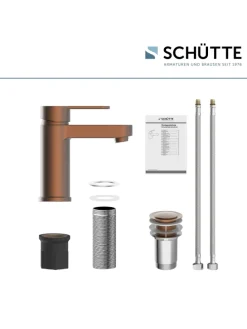 ELEPHANT Waschtischarmatur, Kupfer matt