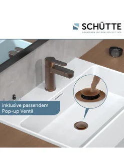 ELEPHANT Waschtischarmatur, Kupfer matt