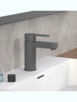 ELEPHANT Waschtischarmatur, Anthrazit matt