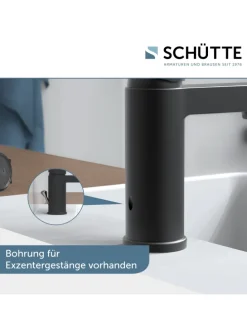 ELEPHANT Waschtischarmatur, Schwarz matt