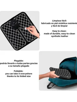 EMS-Fussmassagegerät in Schwarz