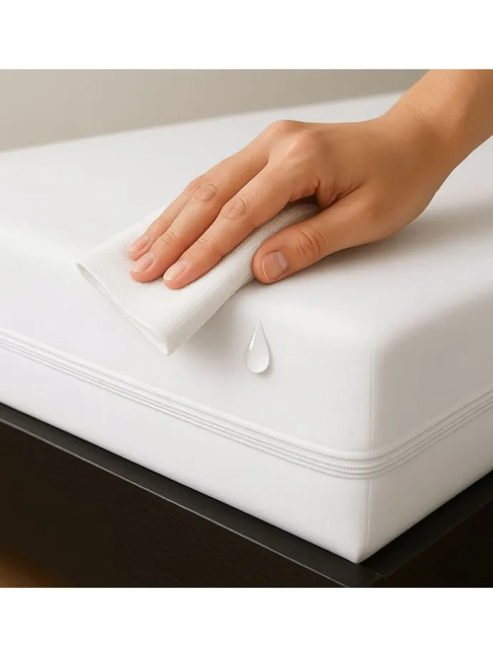 Encasing Matratzenvollschutz in weiss