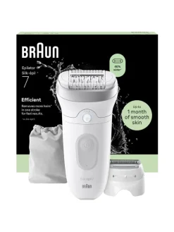 Epilierer "Silk-épil 7 SE7-041" in Weiß/ Grau