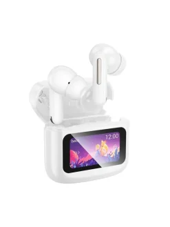 EQ14 TWS Bluetooth Kopfhörer Touchscreen Case Weiß