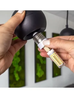 4er Set Lampenadapter E27 auf G9 in WEISS