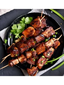 500er Set: Schaschlikspieße in Natur