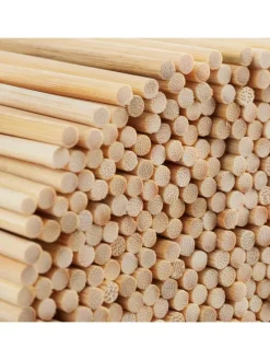 500er Set: Schaschlikspieße in Natur