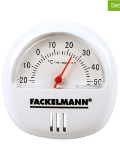 2er- Set: Thermometer in Weiß - Ø 6 cm