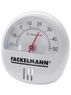 2er- Set: Thermometer in Weiß - Ø 6 cm