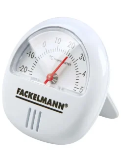 2er- Set: Thermometer in Weiß - Ø 6 cm