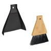 2er Set: Tischkehrset in Natur/ Schwarz