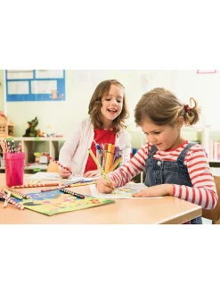 Ergonomische Buntstifte - Linkshänder 