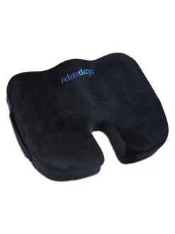 Ergonomisches Sitzkissen in Schwarz