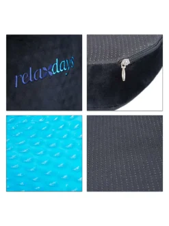 Ergonomisches Sitzkissen in Schwarz