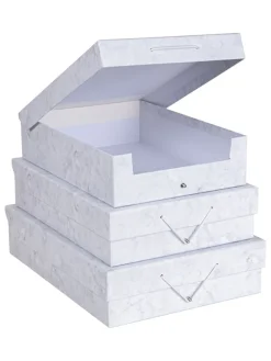 3er-Set: Aufbewahrungsboxen 