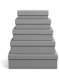 5er-Set: Aufbewahrungsboxen 