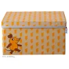 2er-Set: Aufbewahrungsboxen "Mau" in Orange - (B)37 x (H)21 x (T)25 cm
