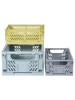 3er-Set: Aufbewahrungskisten 