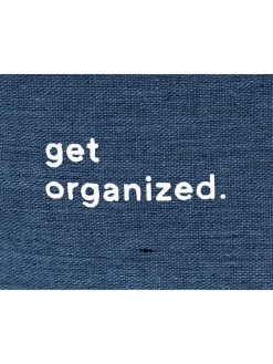 2er-Set: Aufbewahrungskörbe in Dunkelblau - (B)38 x (H)26 x (T)26 cm