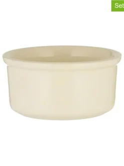 2er-Set: Auflaufformen in Creme - Ø 10 cm