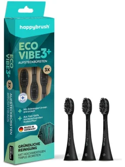 3er-Set: Aufsteckbürsten "Eco Vibe3+"