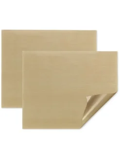 2er-Set: Backmatten in Beige - (L)36 x (B)42 cm