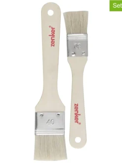 2er-Set: Backpinsel "Fair" in Natur