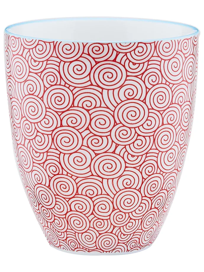 6er-Set: Becher "Color" in Rot/ Gelb/ Hellblau - 300 ml