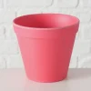 2er-Set: Übertöpfe "Giardino" in Pink - (H)9,5 Ø 11 cm