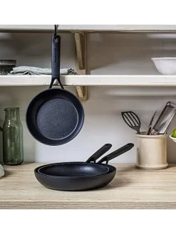 2er-Set: Bratpfannen "Classic Forged" in Schwarz