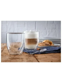 6er-Set: Cappuccinogläser 