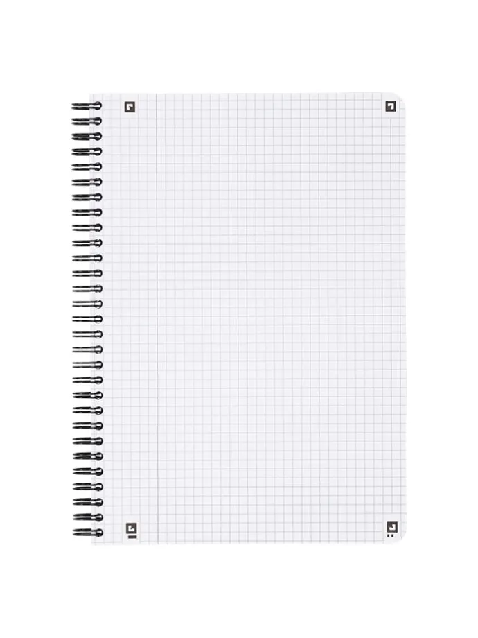 2er-Set: Collegeblöcke "Touch" in Schwarz - DIN B5