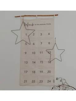 2er-Set: Dekoanhänger "Stern"