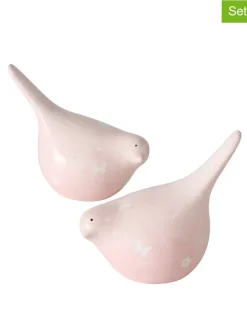 2er-Set: Dekofiguren "Nany" in Rosa - (H)11 cm