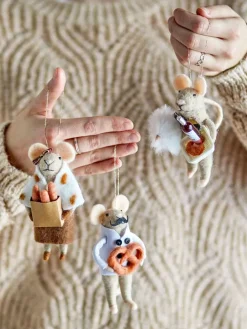 3er-Set: Dekohänger ''Peo'' in Bunt - (L)12 cm