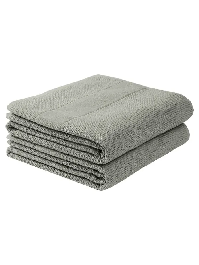 2er-Set: Duschtücher "Turin" in Grau