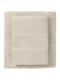 2er-Set: Duschtücher "Turin" in Beige