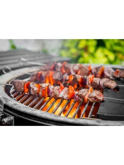 2er-Set: Edelstahl-Grillspießen - 2x 6 Stück